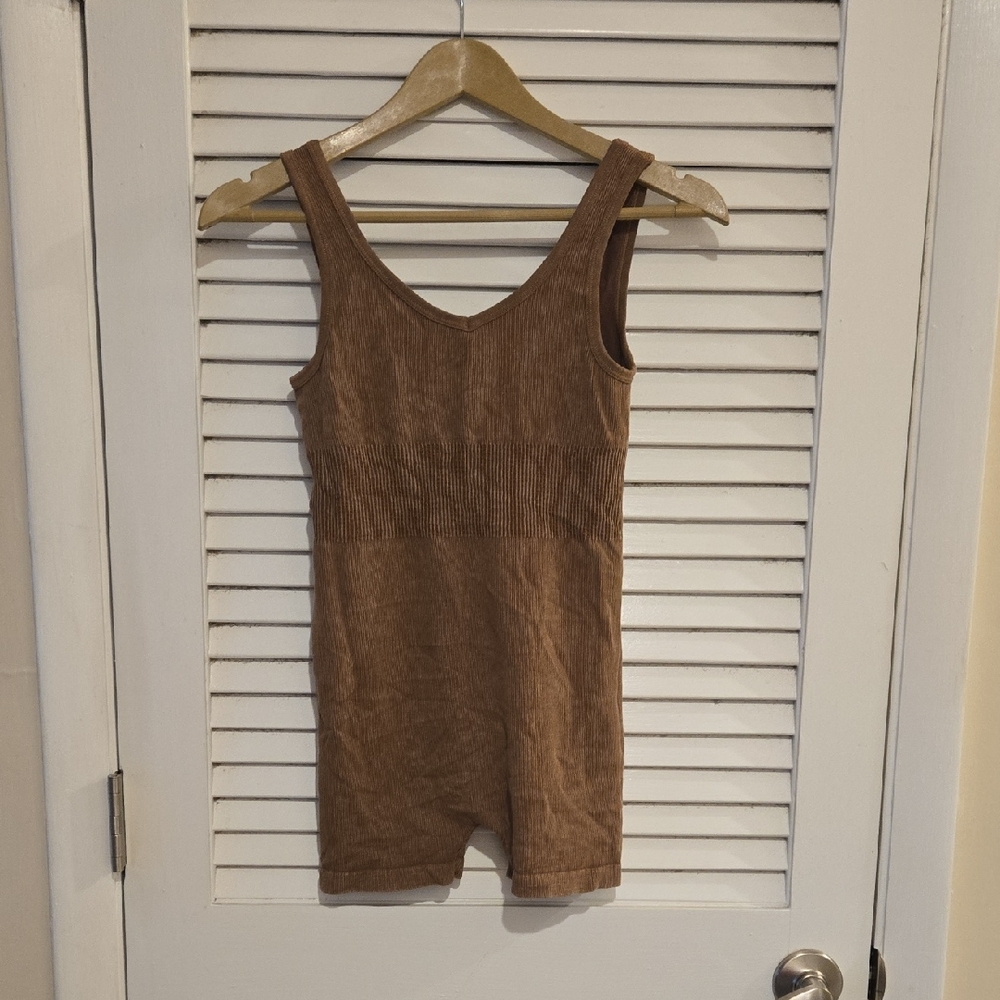 NWT Elegant Brown Women's Bodysuit